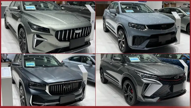 Prices and Offers for Geely 2024-2025 (Koleary, Tugela, Preface, Mongaro)
