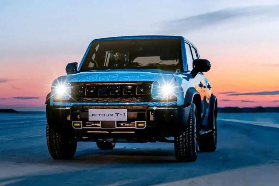 Chery Jetour Off-road SUV T-1 Winter Testing Official Pics Released In ...