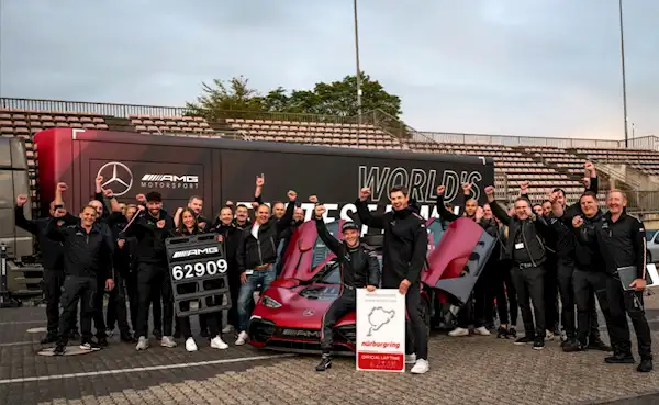Benz AMG ONE sets new Nürburgring Nordschleife production car lap record