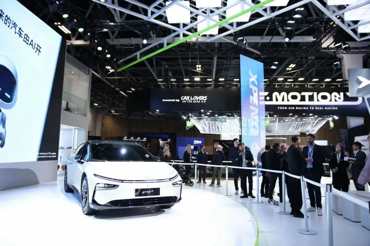 China's first AI car, Xpeng P7+, enters Europe market and opens for pre-sale at Paris Motor Show!