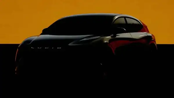 Midsize Lucid SUV teased with sub-$50,000 price