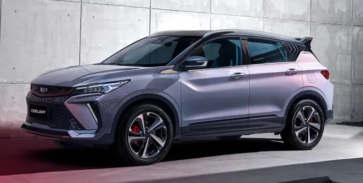 كشف النقاب عن سيارة جيلي كولراي في معرض جدة الدولي للسيارات 2024