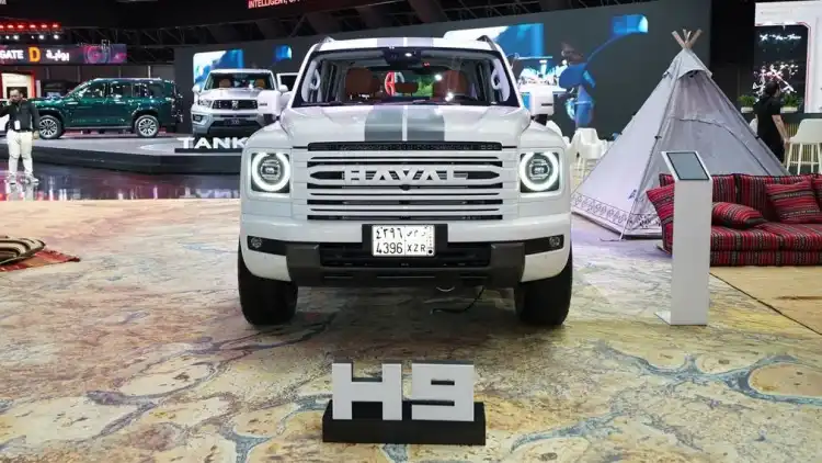 نظرة سريعة على سيارة هافال Haval H9 2025: معرض جدة للسيارات 2024