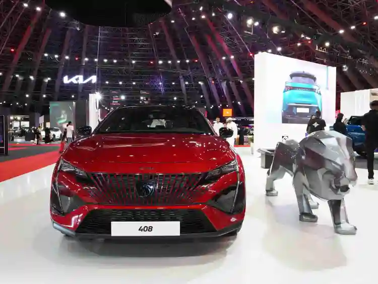 2025 Peugeot 408 Sneak Peek: 2024 Jeddah Motor Show