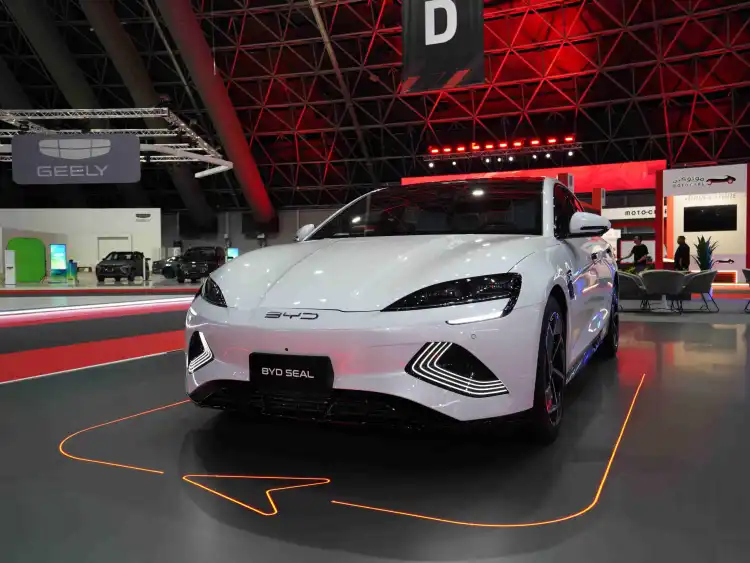 لمحة خاطفة عن ختم BYD 2025: معرض جدة للسيارات 2024