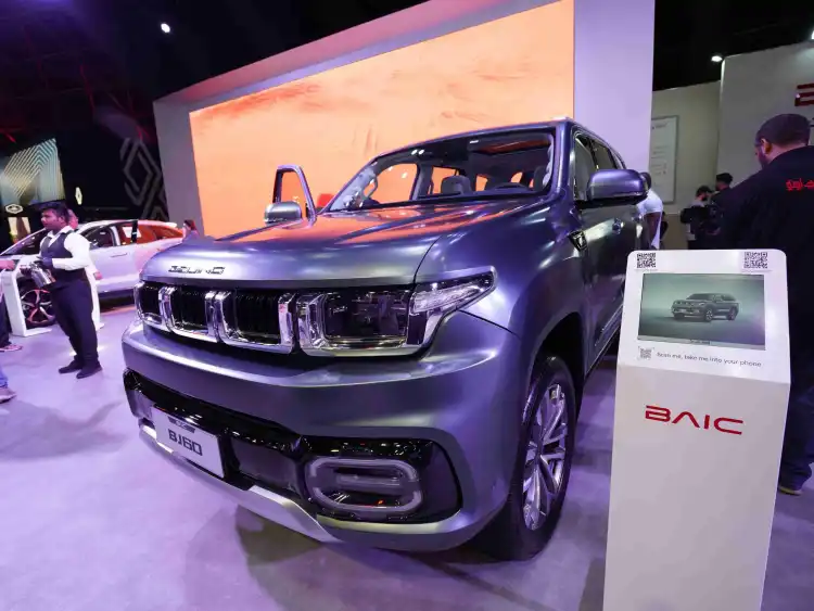 نظرة خاطفة على سيارة BAIC BJ60 2025: معرض جدة للسيارات 2024