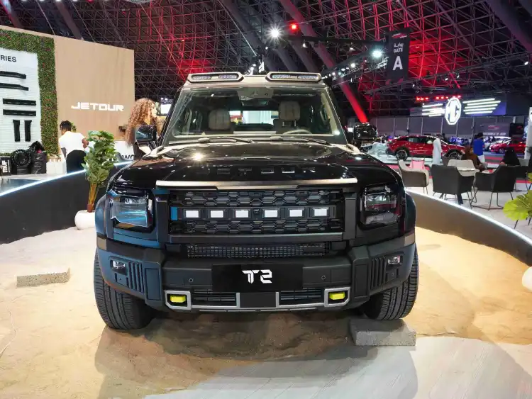 نظرة خاطفة على جولة JETOUR T2 2025: معرض جدة للسيارات 2024