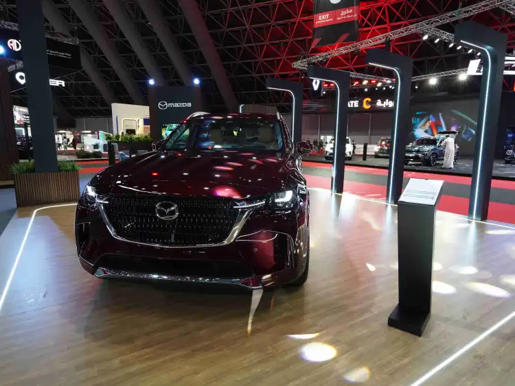 الكشف عن سيارة مازدا CX-90 في معرض جدة الدولي للسيارات 2024