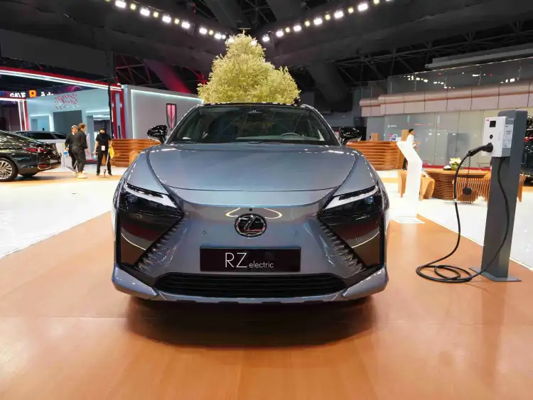 2025 Lexus RZ Sneak Peek: 2024 Jeddah Motor Show