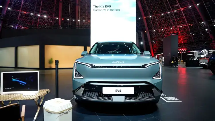 2025 KIA EV5 Sneak Peek: 2024 Jeddah Motor Show