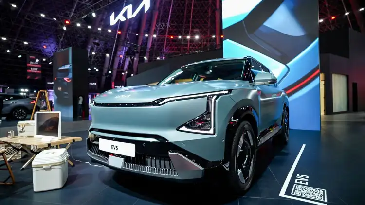 2025 Kia EV5 unveiled at 2024 Jeddah International Motor Show