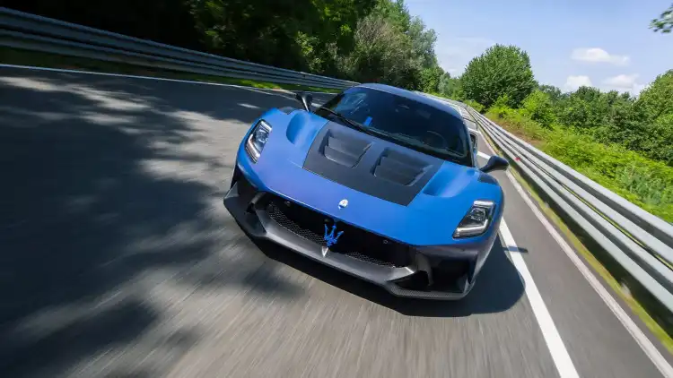 Maserati GT2 Stradale：With 640 hp and over 1000 pounds of downforce