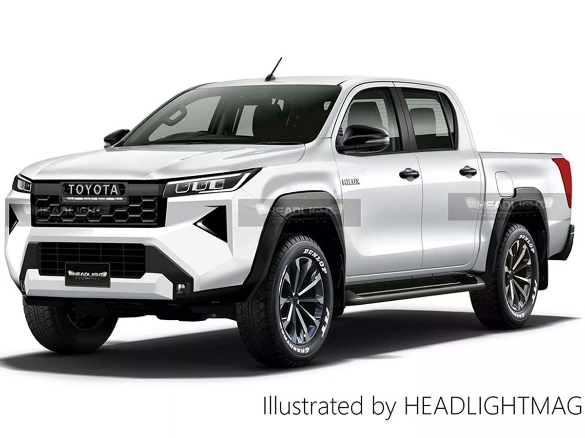 All New Toyota Hilux to Debut in 2025 with a Diesel Hybrid Engine