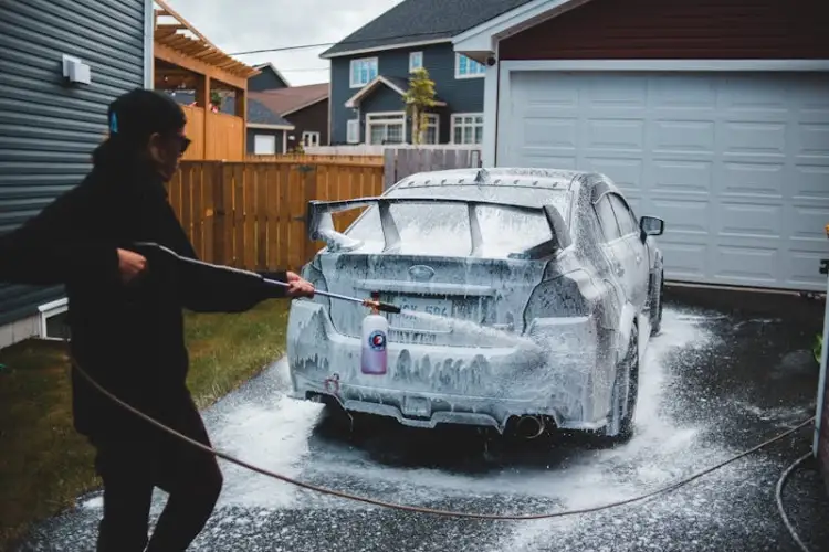 How to Wash Your Car at Home in UAE 2025