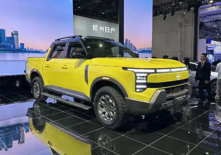 نيسان تخطف الأضواء بإطلاق نيسان ان 7 و فرونتيير برو الكهربائيتين بالكامل