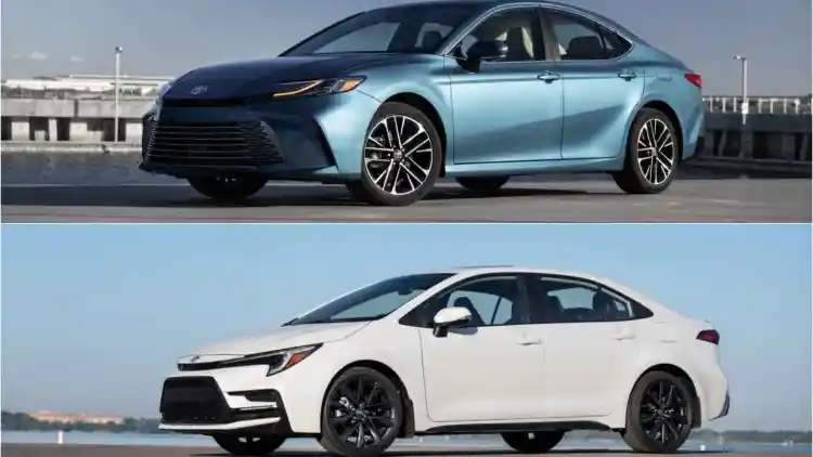 2025 Toyota Camry vs Corolla