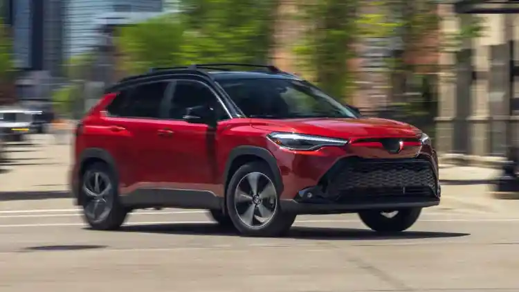 2025 Corolla Cross Hybrid Mileage in UAE