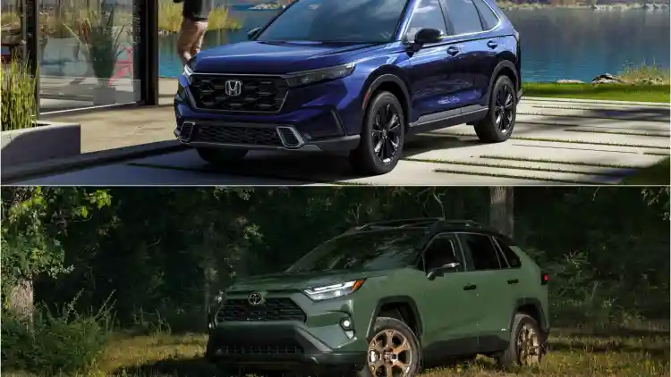 تويوتا RAV4 2025 vs هوندا CR-V 2025:دليل المقارنة الشامل