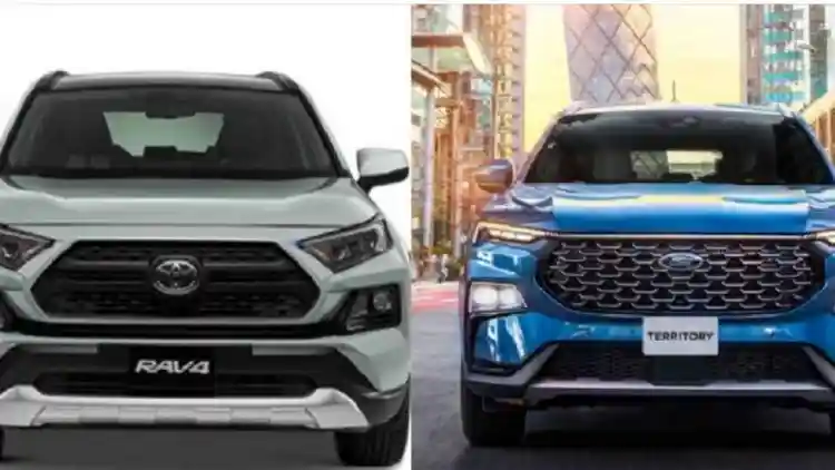 2025 Toyota RAV4 vs Ford Territory