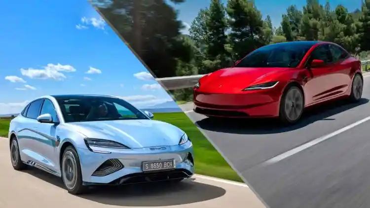 BYD Seal مقابل Tesla Model 3:مقارنة شاملة لعام 2025