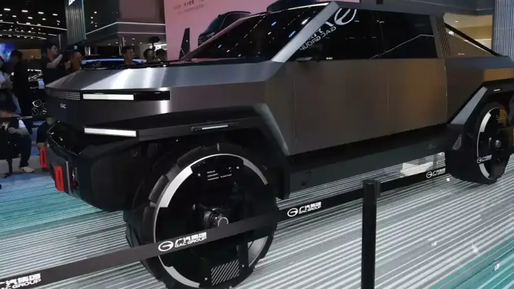 جي ايه سي بيك أب 01 تستعد لمنافسة سايبرتراك بتصميم جريء في طريقها إلى السوق السعودي