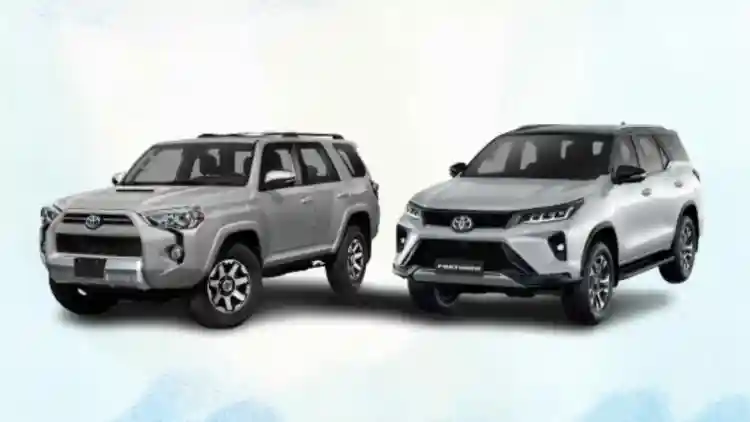 فورتينر vs 4رانر:دليل مقارنة ذكي لاختيار SUV الأفضل