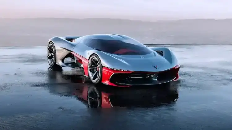 General Motors Unveils Boldly Designed Electric Corvette Concept from California