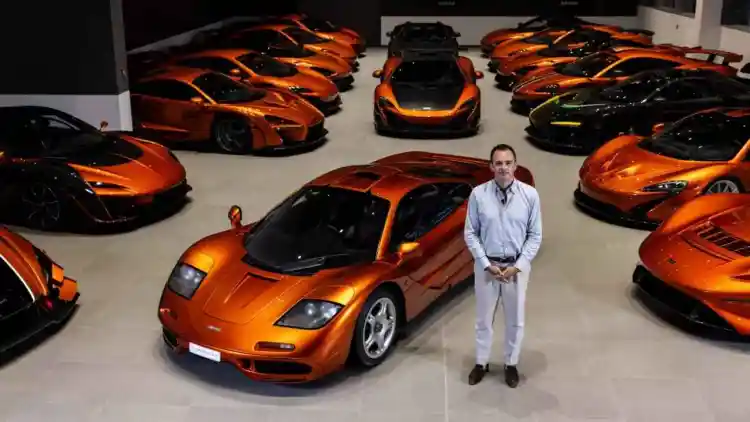 Legendary McLaren Treasure: Mansour Ojjeh’s Rare Collection of 20 Luxury Cars Sold to a Mysterious Buyer for Tens of Millions of Dollars