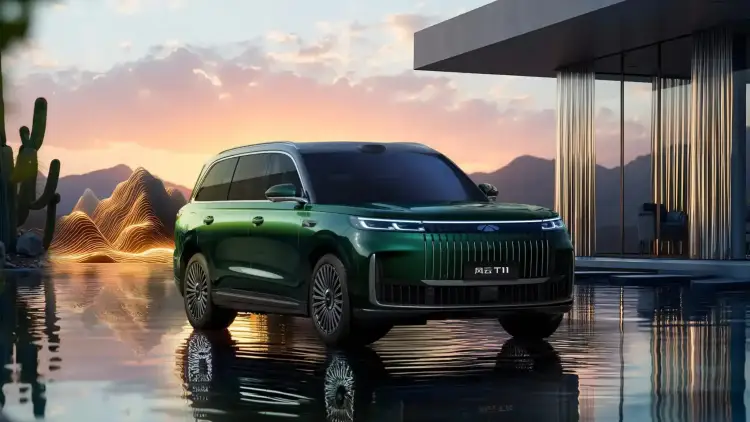 إطلاق شيري فولوين T11 2025 في تشنغدو كأفخم اس يو في هجينة بستة مقاعد