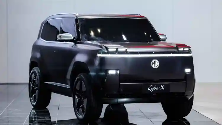 الكشف عن إم جي سايبر X: تصميم عملي ومدى طويل بسعر منافس