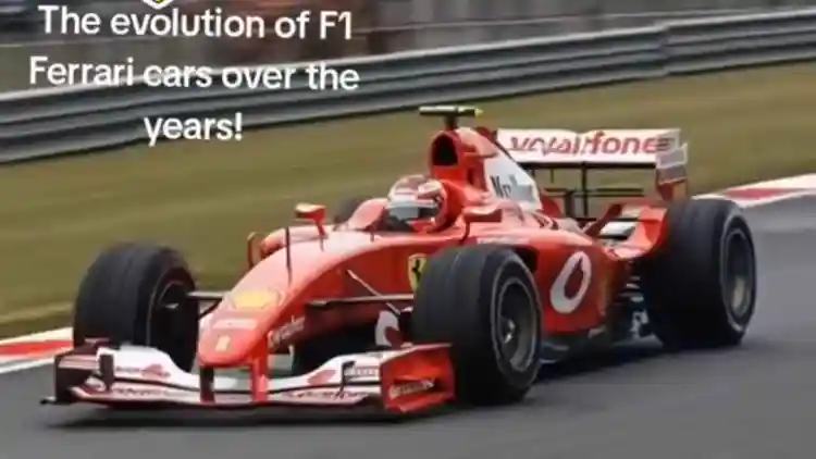 فيراري F1 تطور التاريخ