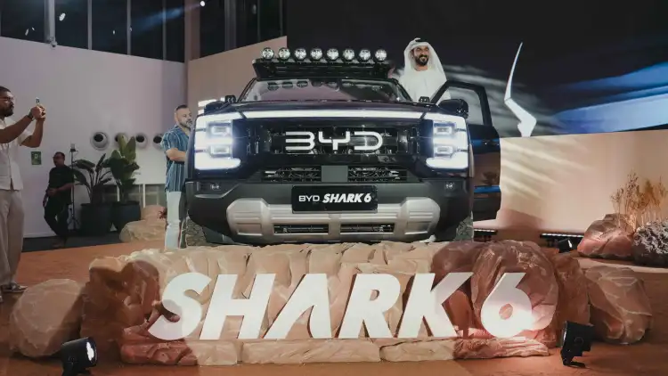 BYD Shark 6 Debuts in Dubai with Bold Design and Advanced Technology