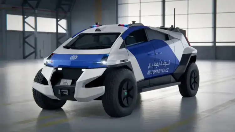 Abu Dhabi Unveils Eneron Magnum MK1 the Future of Police Patrols