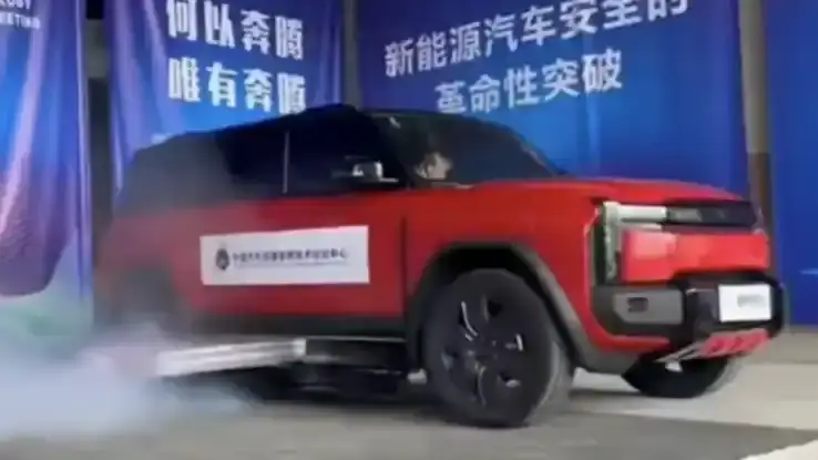 China Introduces a Bold Idea to Protect Passengers from Electric Car Fires