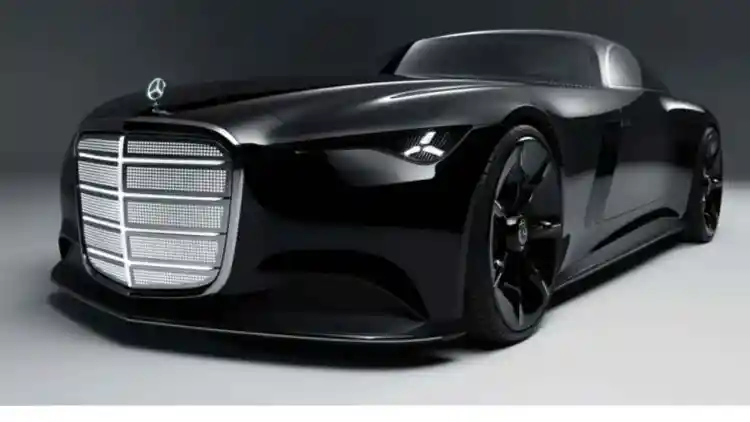 The Mercedes Vision Iconic: A Rolling Art Deco Masterpiece That Blends the 1930s With Solar Innovation