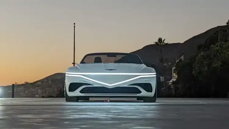 Luxury Meets Electric Serenity in the Genesis X Convertible 2025 Concept