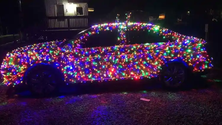 Festive Car Lights Could Cost You: Why Decorating Your Vehicle For Christmas May Be Illegal, Unsafe And Bad For Your Paint