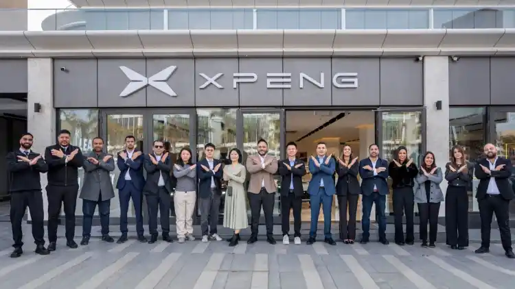 XPENG Opens the Largest Showroom and Service Center in the Middle East in New Cairo