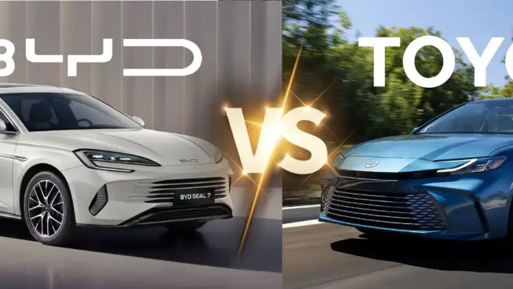 BYD SEAL 7 vs Toyota Camry 2025: Which Sedan Fits Middle East Buyers Better?