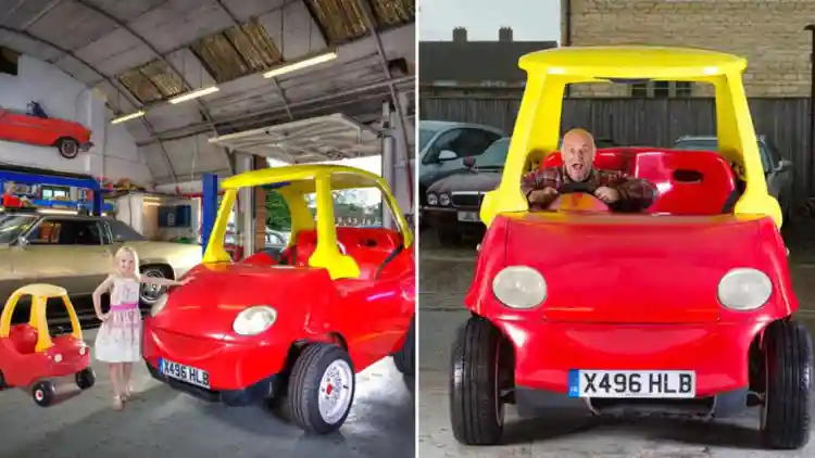 من لعبة أطفال إلى سيارة حقيقية: قصة Cozy Coupe بالحجم الكامل المبنية على سوزوكي سويفت