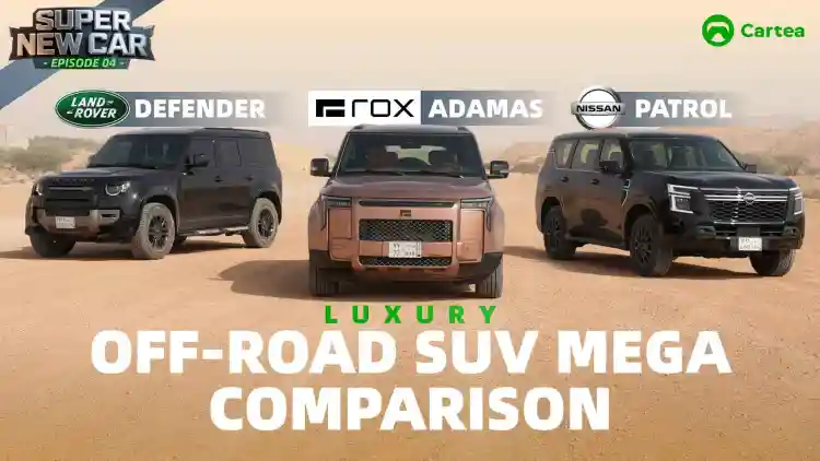 Peak Showdown in the Middle East: ROX ADAMAS vs. Land Rover Defender vs. Nissan Patrol