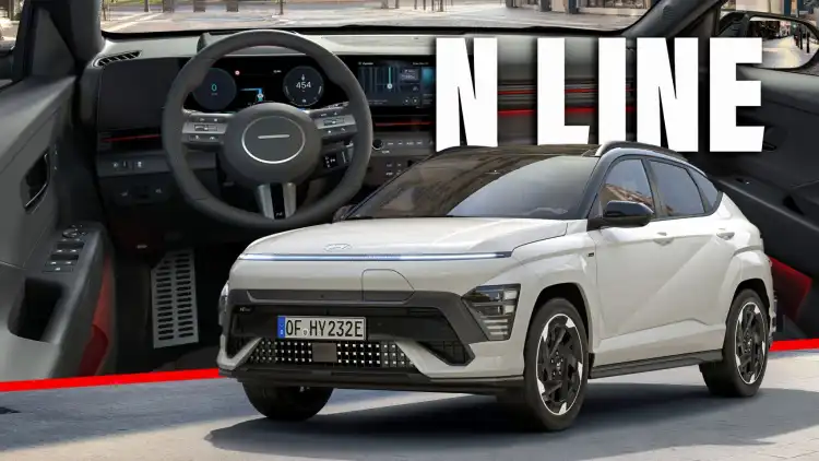 Hyundai Introduces the Electric Kona N Line with Sporty Design Features