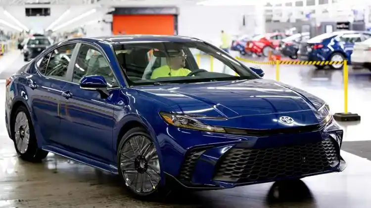 Toyota Starts Production of the All-New 2025 Camry in Kentucky