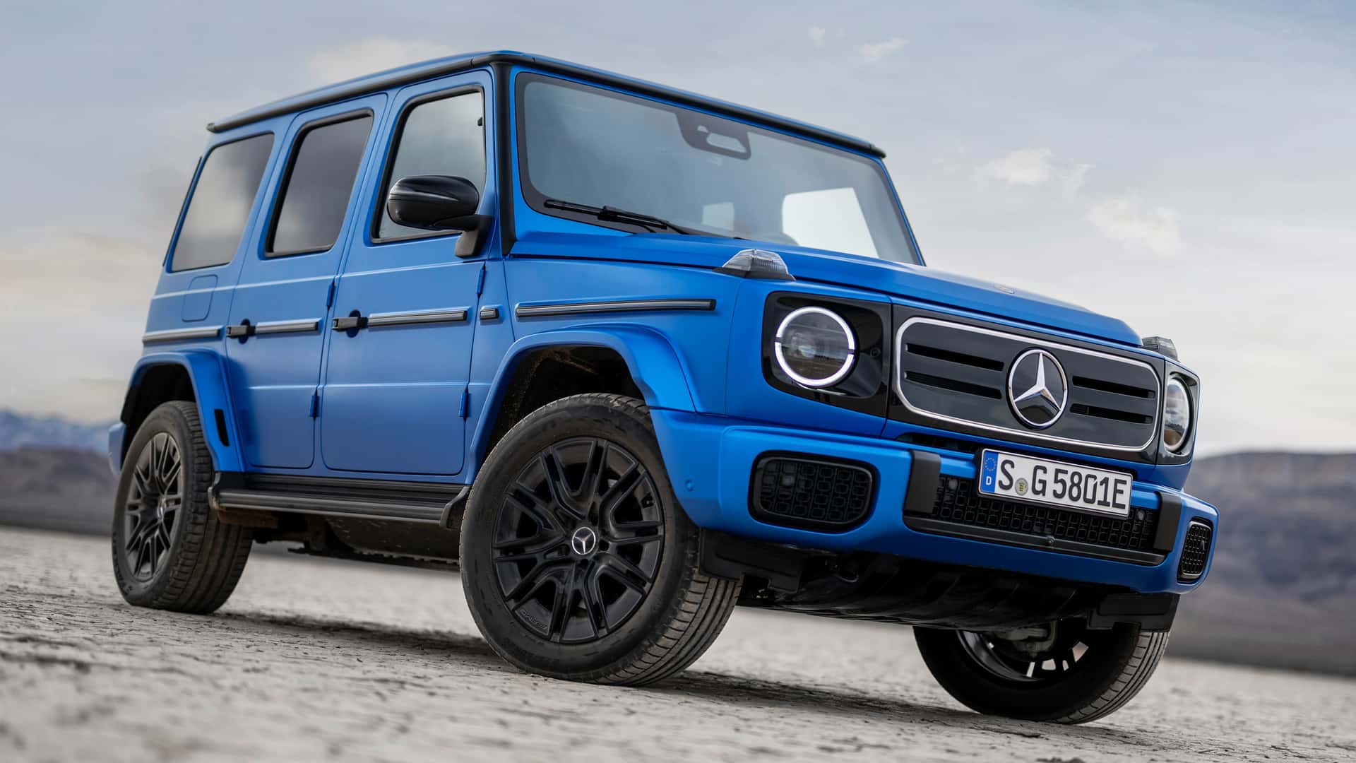 The new electric Mercedes G Class 579 hp and exceptional off road
