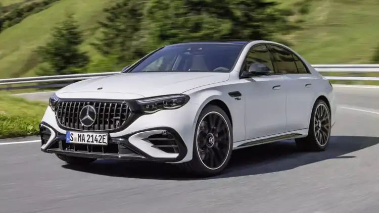 With a new AMG hybrid version and up to 612bhp, Mercedes unveils a new model of the E-Class saloon
