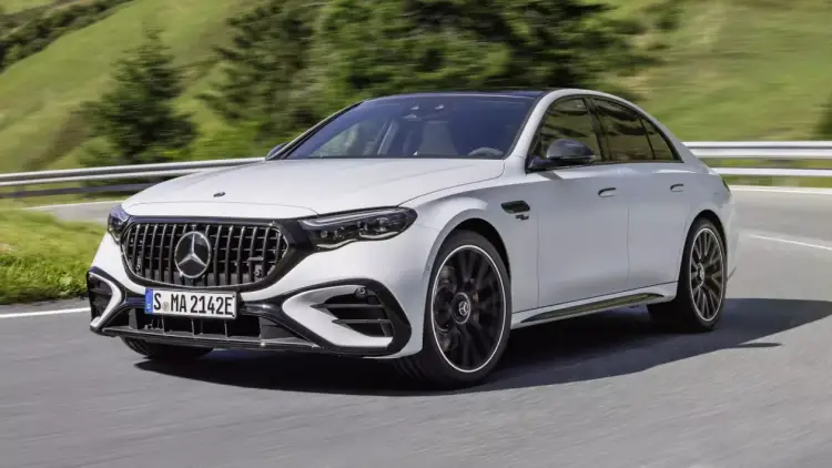 With a new AMG hybrid version and up to 612bhp, Mercedes unveils a new model of the E-Class saloon