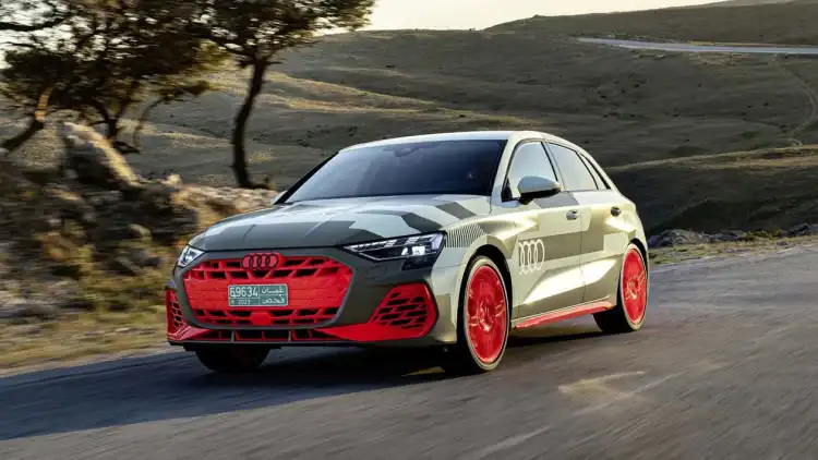 Audi Unveils First Images of the Enhanced S3 Sedan Facelift