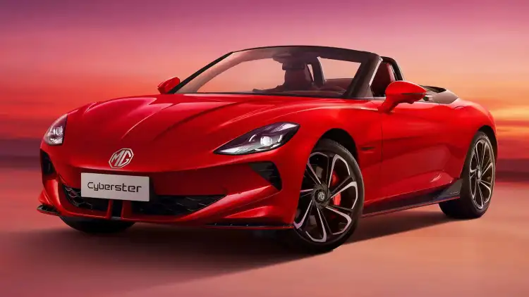 The new MG Cyberster：Maximum power of 536 hp