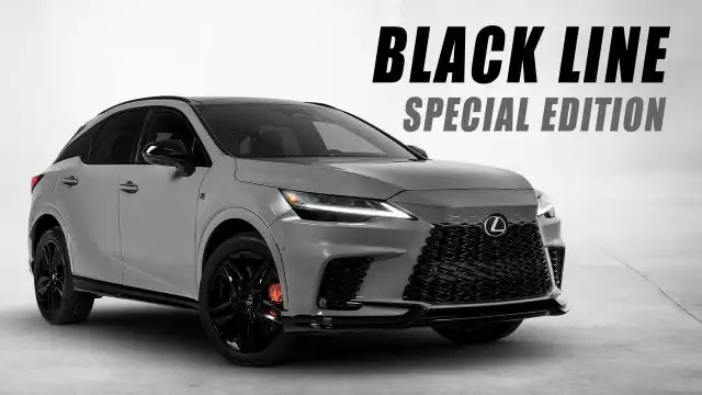 2025 Lexus RX Unveils New F Sport Design and Black Line Special Edition