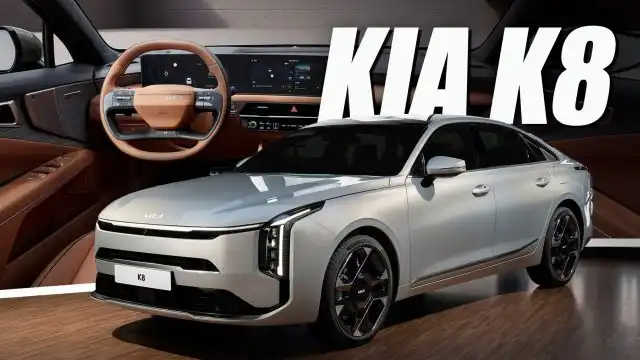 New Kia K8 unveiled in South Korea with a new exterior design